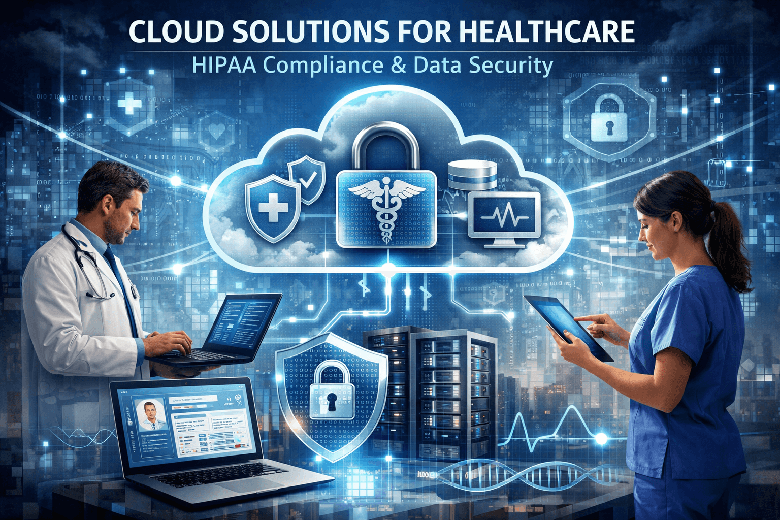 Cloud Solutions for Healthcare: HIPAA Compliance and Data Security